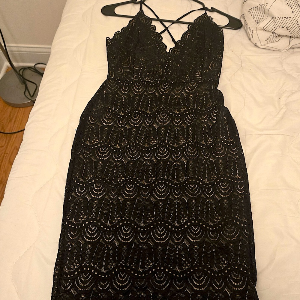 Pitaya Lace Eyelet Dress, Medium